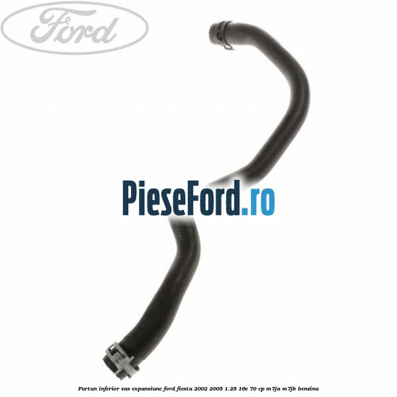 Furtun inferior vas expansiune Ford Fiesta 2002-2005 1.25 16V 70 cp M7JA, M7JB benzina