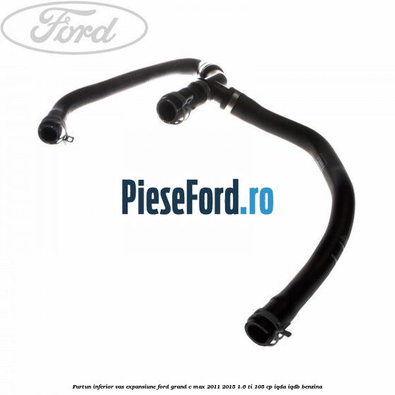 Furtun inferior vas expansiune Ford Grand C-Max 2011-2015 1.6 Ti 105 cp IQDA, IQDB benzina
