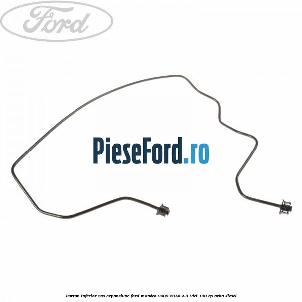 Furtun inferior vas expansiune Ford Mondeo 2008-2014 2.0 TDCi 130 cp AZBA diesel