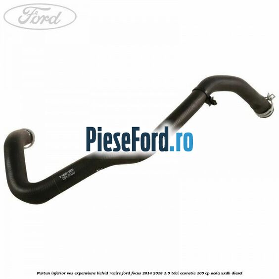 Furtun inferior vas expansiune lichid racire Ford Focus 2014-2018 1.5 TDCi ECOnetic 105 cp Furtun inferior vas expansiune lichid racire Ford Focus 2014-2018 1.5 TDCi ECOnetic 105 cp AEDA, XXDB diesel