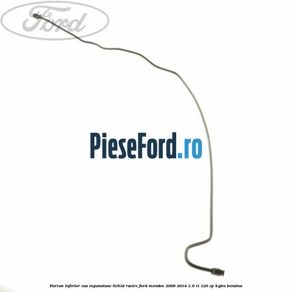 Furtun inferior vas expansiune lichid racire Ford Mondeo 2008-2014 1.6 Ti 120 cp KGBA benzina