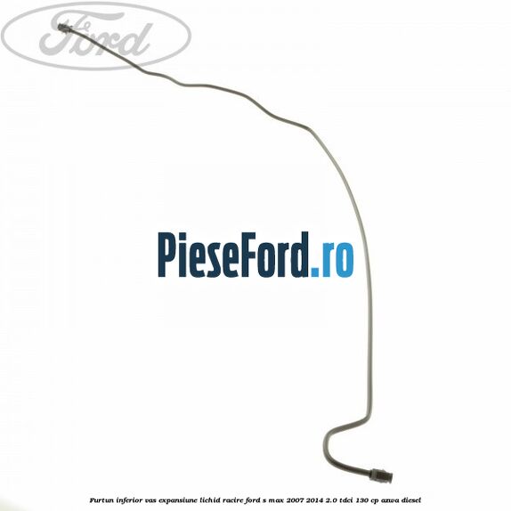 Furtun inferior vas expansiune lichid racire Ford S-Max 2007-2014 2.0 TDCi 130 cp Furtun inferior vas expansiune lichid racire Ford S-Max 2007-2014 2.0 TDCi 130 cp AZWA diesel