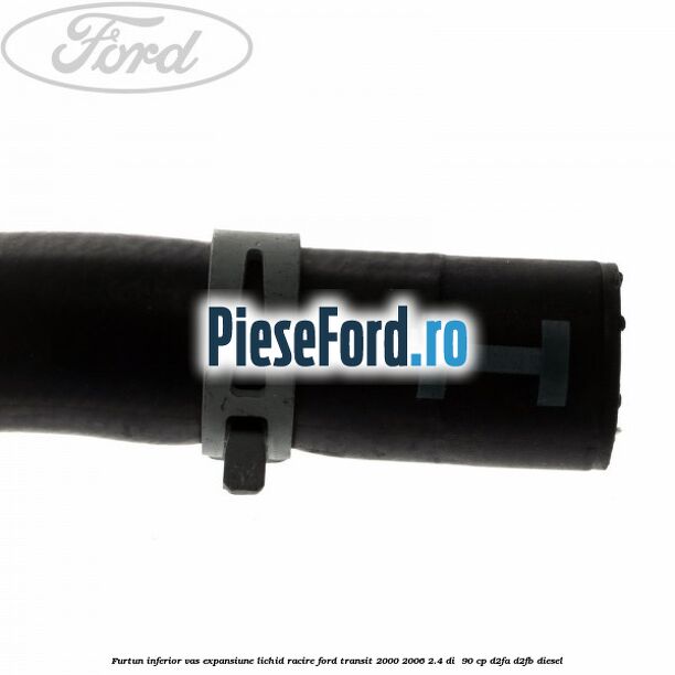 Furtun inferior vas expansiune lichid racire Ford Transit 2000-2006 2.4 DI 90 cp Furtun inferior vas expansiune lichid racire Ford Transit 2000-2006 2.4 DI 90 cp D2FA, D2FB diesel
