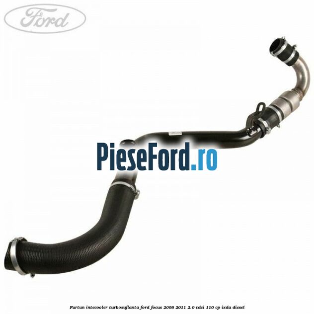 Furtun intecooler turbosuflanta Ford Focus 2008-2011 2.0 TDCi 110 cp Furtun intecooler turbosuflanta Ford Focus 2008-2011 2.0 TDCi 110 cp IXDA diesel