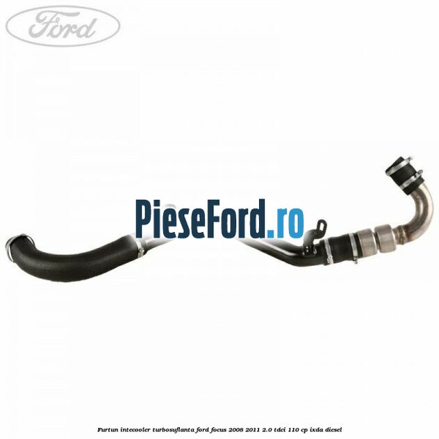 Furtun intecooler turbosuflanta Ford Focus 2008-2011 2.0 TDCi 110 cp Furtun intecooler turbosuflanta Ford Focus 2008-2011 2.0 TDCi 110 cp IXDA diesel