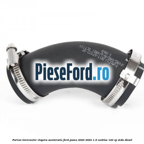 Furtun intercooler clapeta acceleratie Ford Puma 2020-2023 1.5 EcoBlue 120 cp ZTDA diesel