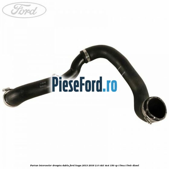 Furtun intercooler dreapta dublu Ford Kuga 2013-2016 2.0 TDCi 4x4 150 cp Furtun intercooler dreapta dublu Ford Kuga 2013-2016 2.0 TDCi 4x4 150 cp T7MA, T7MB diesel