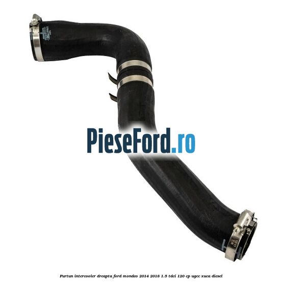 Furtun intercooler dreapta Ford Mondeo 2014-2018 1.5 TDCi 120 cp UGCC, XUCA diesel