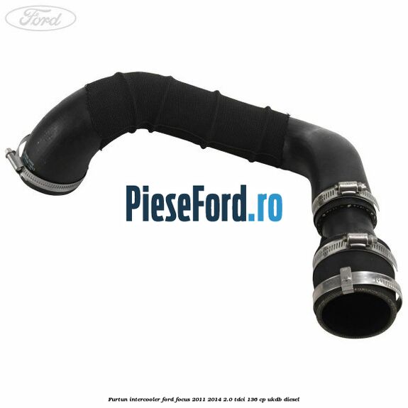 Furtun intercooler Ford Focus 2011-2014 2.0 TDCi 136 cp UKDB diesel