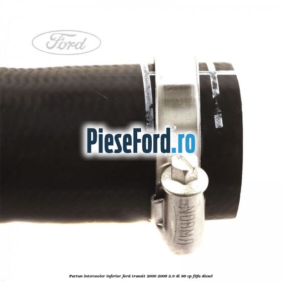 Furtun intercooler inferior Ford Transit 2000-2006 2.0 DI 86 cp F3FA diesel
