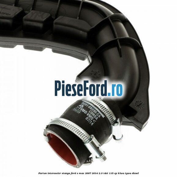 Furtun intercooler stanga Ford S-Max 2007-2014 2.0 TDCi 115 cp KLWA, TYWA diesel