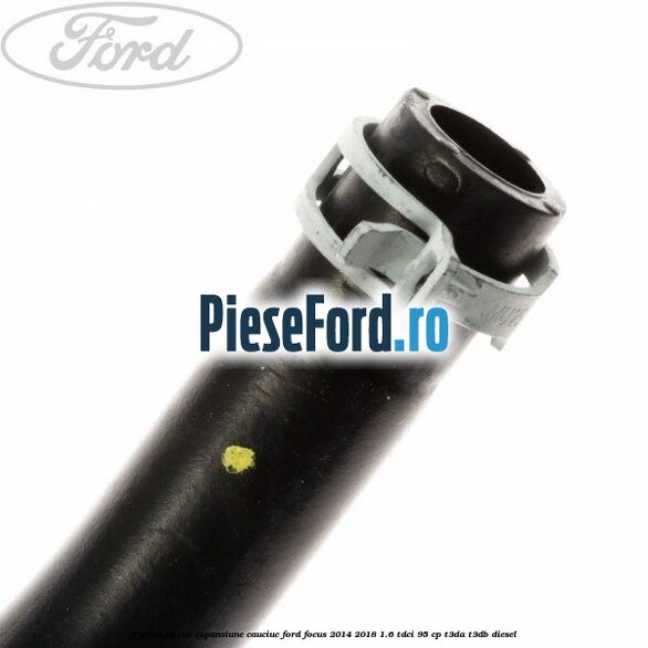 Furtun la vas expansiune, cauciuc Ford Focus 2014-2018 1.6 TDCi 95 cp T3DA, T3DB diesel