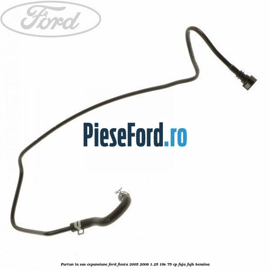 Furtun la vas expansiune Ford Fiesta 2005-2008 1.25 16V 75 cp FUJA, FUJB benzina