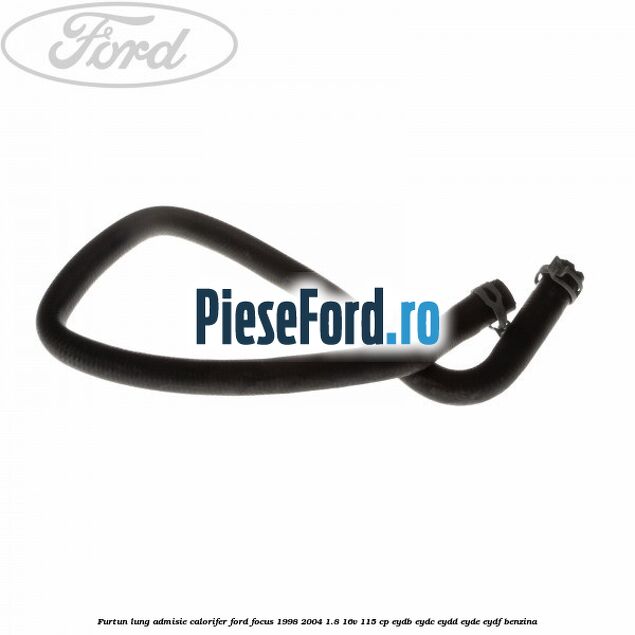 Furtun lung admisie calorifer Ford Focus 1998-2004 1.8 16V 115 cp EYDB, EYDC, EYDD, EYDE, EYDF benzina