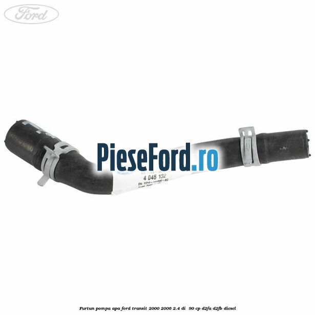 Furtun pompa apa Ford Transit 2000-2006 2.4 DI  90 cp D2FA, D2FB diesel