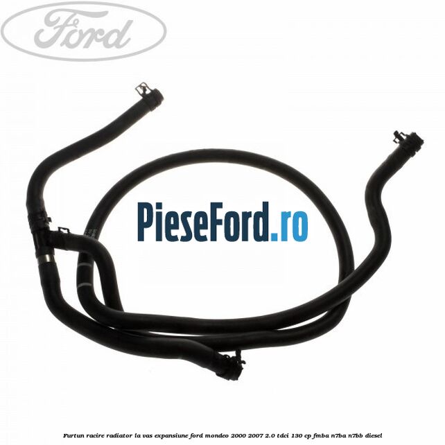 Furtun racire radiator la vas expansiune Ford Mondeo 2000-2007 2.0 TDCi 130 cp FMBA, N7BA, N7BB diesel