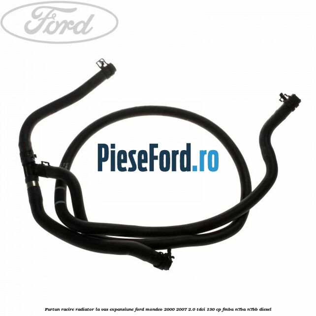 Furtun racire radiator la vas expansiune Ford Mondeo 2000-2007 2.0 TDCi 130 cp FMBA, N7BA, N7BB diesel