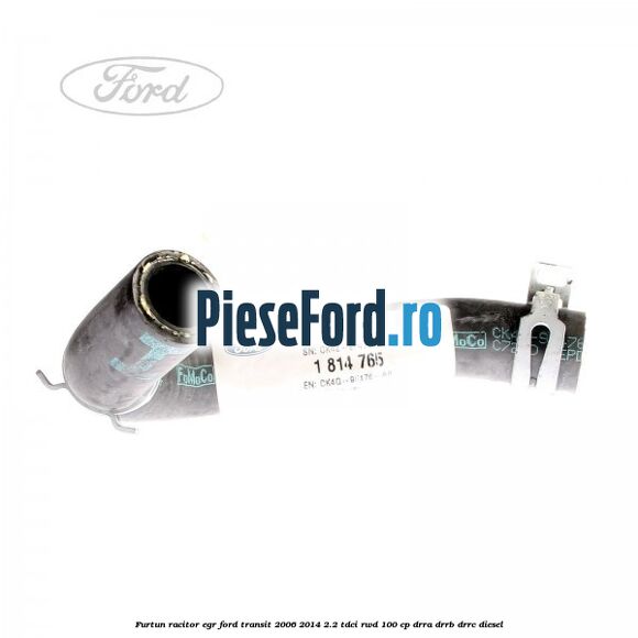Furtun racitor EGR Ford Transit 2006-2014 2.2 TDCi RWD 100 cp DRRA, DRRB, DRRC diesel