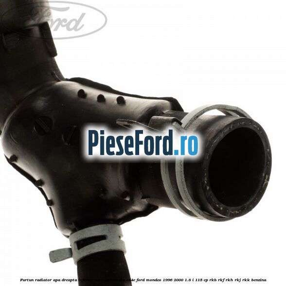 Furtun radiator apa dreapta inferior cutie automata CD4E Ford Mondeo 1996-2000 1.8 i 115 cp Furtun radiator apa dreapta inferior cutie automata CD4E Ford Mondeo 1996-2000 1.8 i 115 cp RKB, RKF, RKH, RKJ, RKK benzina