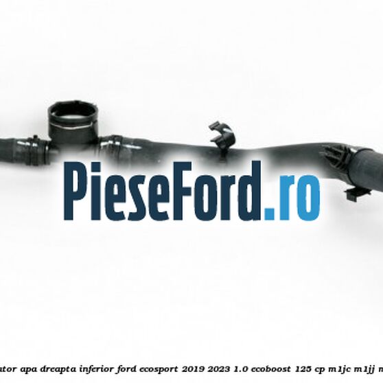 Furtun radiator apa dreapta inferior Ford EcoSport 2019-2023 1.0 EcoBoost 125 cp M1JC, M1JJ, M1JU benzina