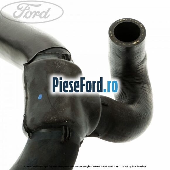 Furtun radiator apa inferior, dreapta cutie automata Ford Escort 1995-1998 1.6 i 16V 88 cp L1H benzina