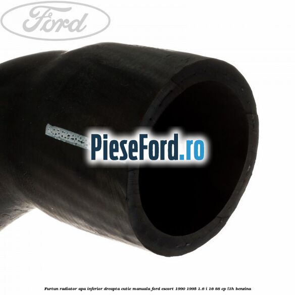 Furtun radiator apa inferior, dreapta cutie manuala Ford Escort 1990-1995 1.6 i 16 88 cp L1H benzina