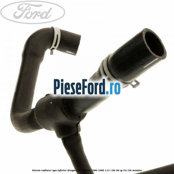 Furtun radiator apa inferior, dreapta Ford Escort 1990-1995 1.6 i 16V 90 cp L1E, L1K benzina