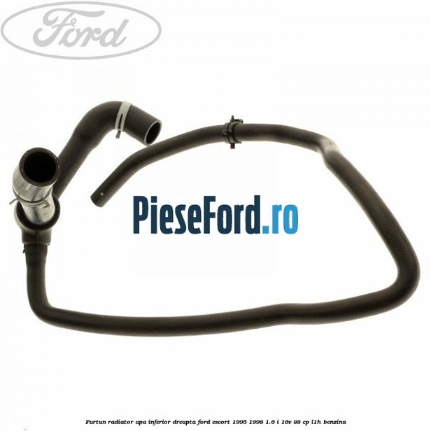 Furtun radiator apa inferior, dreapta Ford Escort 1995-1998 1.6 i 16V 88 cp L1H benzina