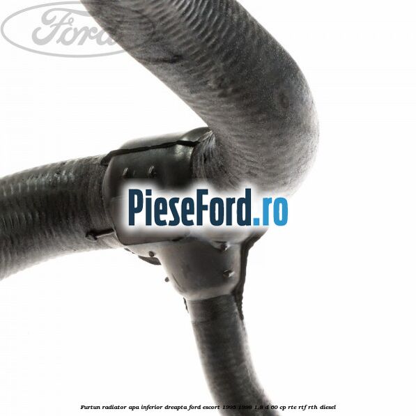 Furtun radiator apa inferior, dreapta Ford Escort 1995-1998 1.8 D 60 cp RTE, RTF, RTH diesel