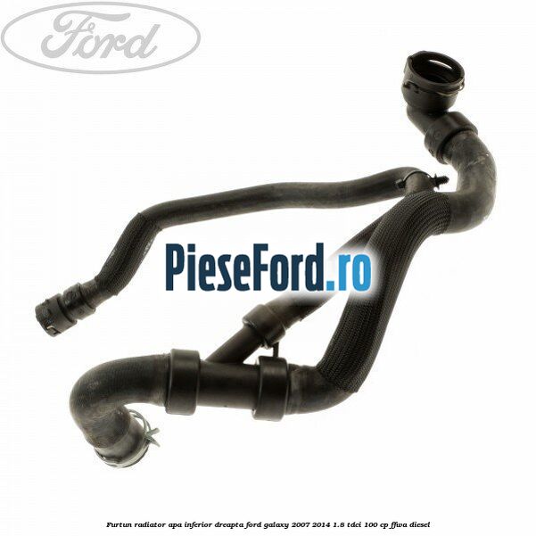 Furtun radiator apa inferior, dreapta Ford Galaxy 2007-2014 1.8 TDCi 100 cp Furtun radiator apa inferior, dreapta Ford Galaxy 2007-2014 1.8 TDCi 100 cp FFWA diesel