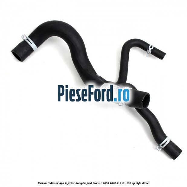 Furtun radiator apa inferior, dreapta Ford Transit 2000-2006 2.0 DI 100 cp Furtun radiator apa inferior, dreapta Ford Transit 2000-2006 2.0 DI 100 cp ABFA diesel