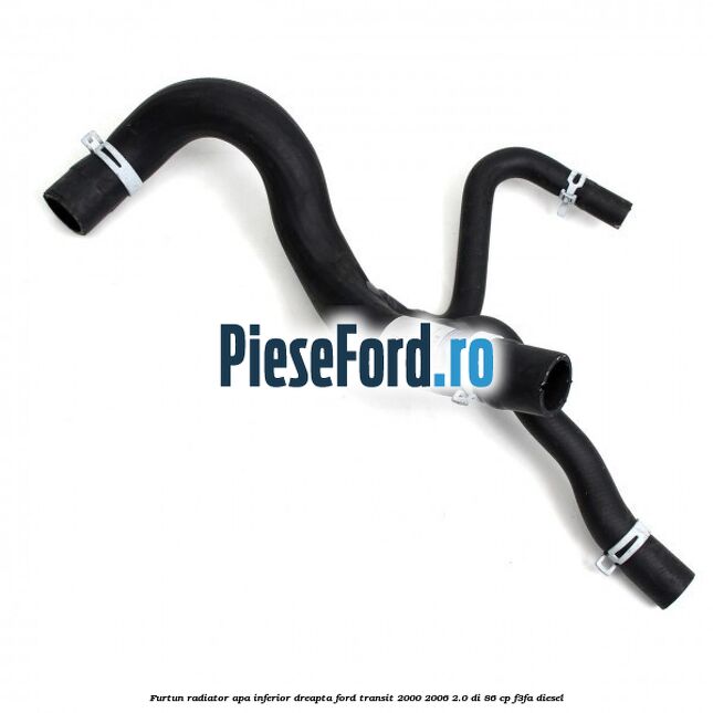 Furtun radiator apa inferior, dreapta Ford Transit 2000-2006 2.0 DI 86 cp F3FA diesel