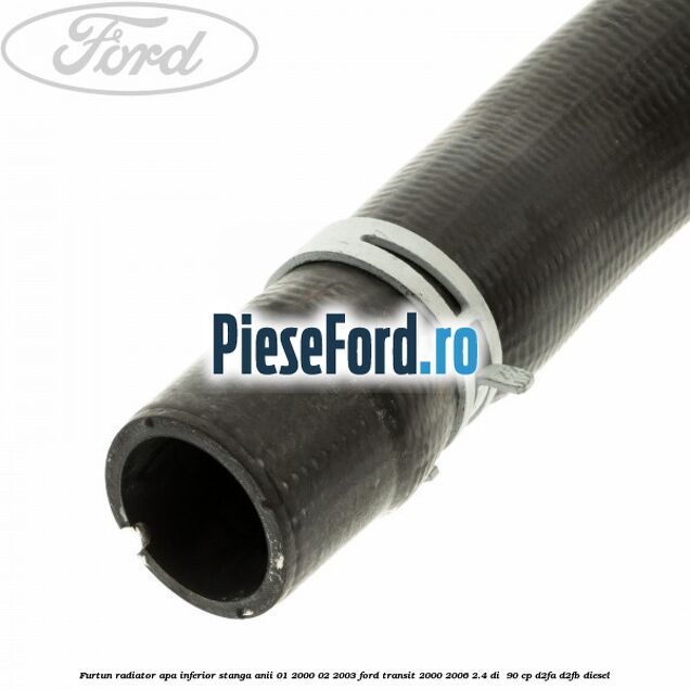 Furtun radiator apa inferior stanga anii 01/2000-02/2003 Ford Transit 2000-2006 2.4 DI 90 cp Furtun radiator apa inferior stanga anii 01/2000-02/2003 Ford Transit 2000-2006 2.4 DI 90 cp D2FA, D2FB diesel