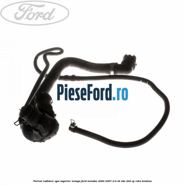 Furtun radiator apa superior, stanga Ford Mondeo 2000-2007 3.0 V6 24V 204 cp REBA benzina