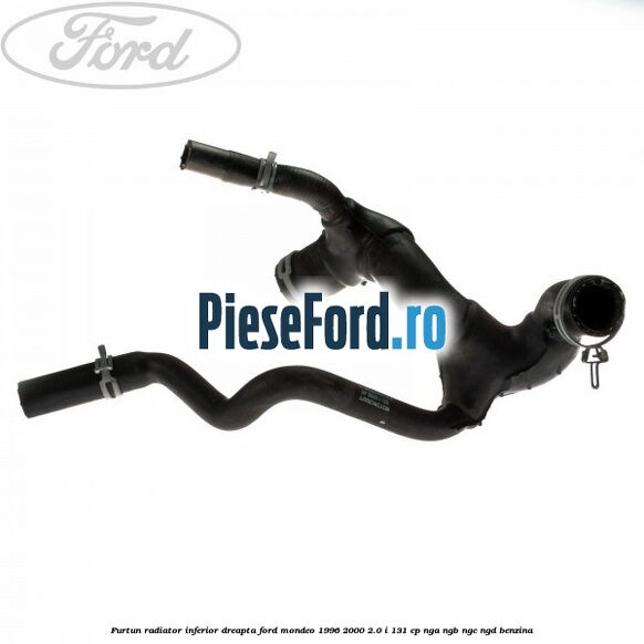 Furtun radiator inferior, dreapta Ford Mondeo 1996-2000 2.0 i 131 cp NGA, NGB, NGC, NGD benzina