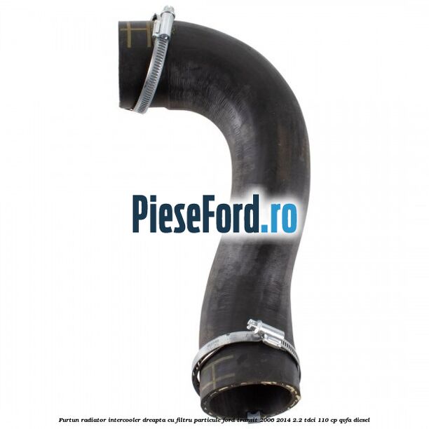 Furtun radiator intercooler dreapta cu filtru particule Ford Transit 2006-2014 2.2 TDCi 110 cp QVFA diesel