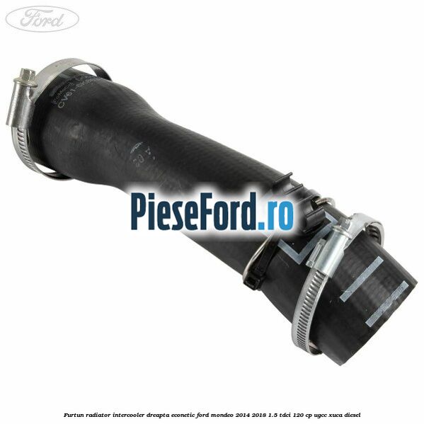 Furtun radiator intercooler dreapta Econetic Ford Mondeo 2014-2018 1.5 TDCi 120 cp