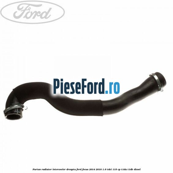 Furtun radiator intercooler dreapta Ford Focus 2014-2018 1.6 TDCi 115 cp