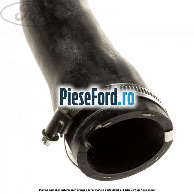Furtun radiator intercooler dreapta Ford Transit 2000-2006 2.4 TDCi 137 cp H9FA diesel