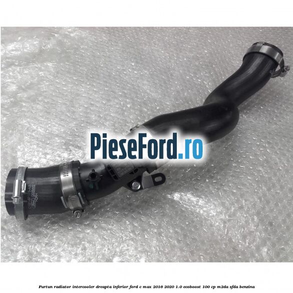 Furtun radiator intercooler dreapta inferior Ford C-Max 2016-2020 1.0 EcoBoost 100 cp M2DA, SFDA benzina