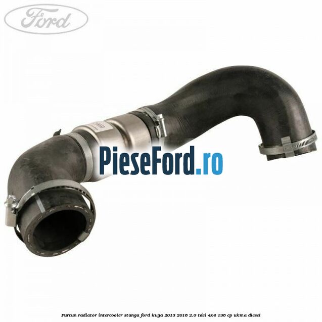 Furtun radiator intercooler stanga Ford Kuga 2013-2016 2.0 TDCi 4x4 136 cp UKMA diesel