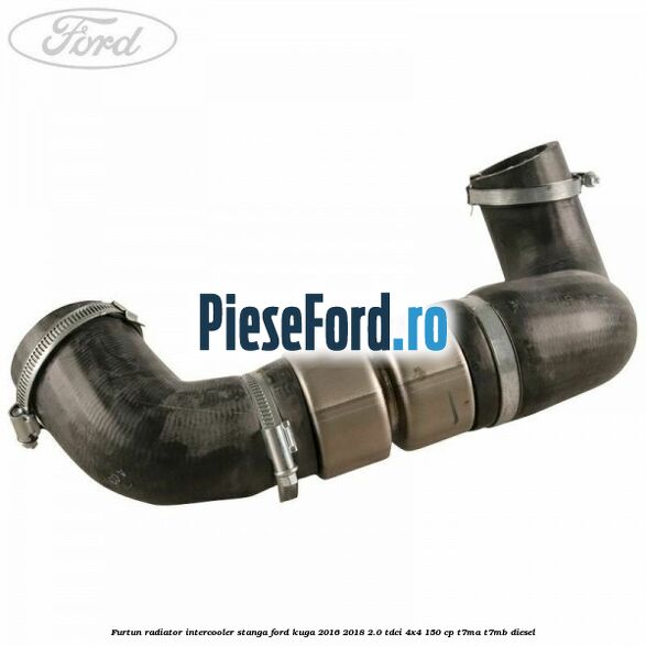 Furtun radiator intercooler stanga Ford Kuga 2016-2018 2.0 TDCi 4x4 150 cp Furtun radiator intercooler stanga Ford Kuga 2016-2018 2.0 TDCi 4x4 150 cp T7MA, T7MB diesel