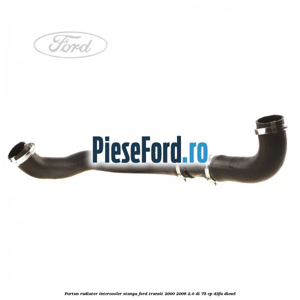 Furtun radiator intercooler stanga Ford Transit 2000-2006 2.0 DI 75 cp Furtun radiator intercooler stanga Ford Transit 2000-2006 2.0 DI 75 cp D3FA diesel