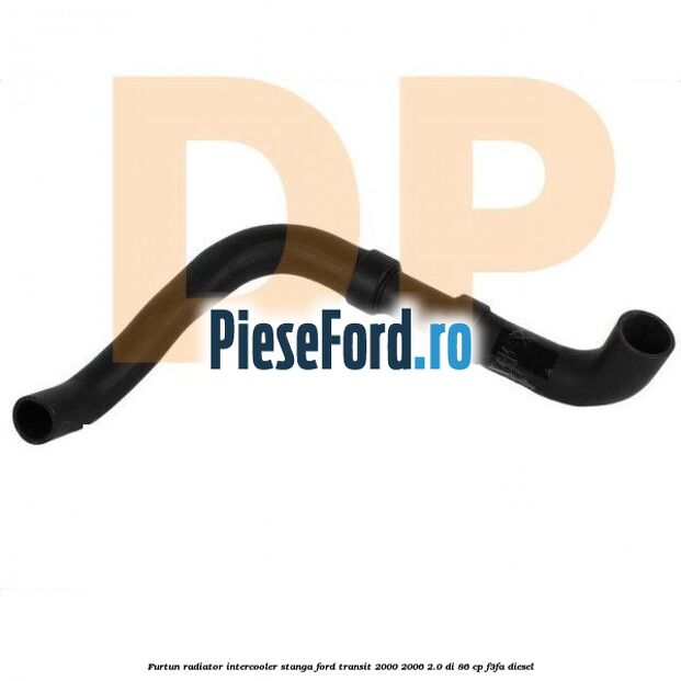 Furtun radiator intercooler stanga Ford Transit 2000-2006 2.0 DI 86 cp F3FA diesel