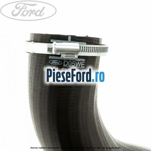 Furtun radiator intercooler stanga Ford Transit 2006-2014 2.2 TDCi 130 cp QWFA diesel