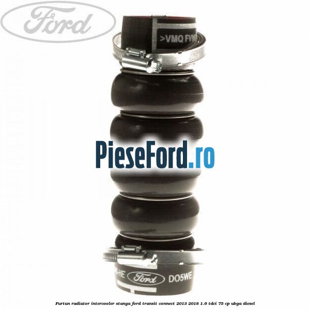 Furtun radiator intercooler stanga Ford Transit Connect 2013-2018 1.6 TDCi 75 cp UBGA diesel