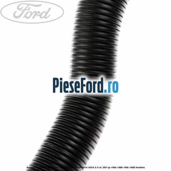 Furtun rezonator filtru aer, inferior Ford Focus 2014-2018 2.0 ST 250 cp R9DA, R9DB, R9DC, R9DD benzina