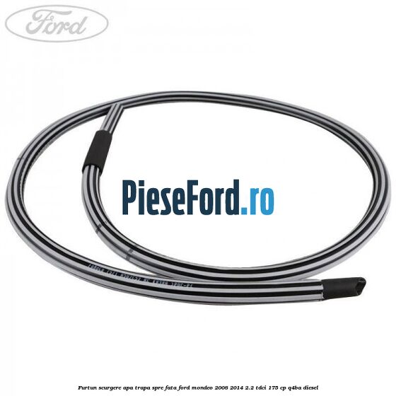 Furtun scurgere apa trapa spre fata Ford Mondeo 2008-2014 2.2 TDCi 175 cp Q4BA diesel