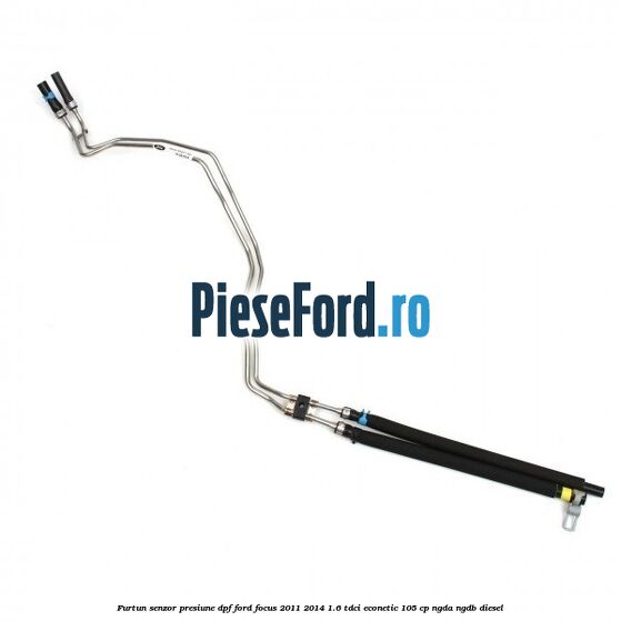 Furtun senzor presiune DPF Ford Focus 2011-2014 1.6 TDCi ECOnetic 105 cp NGDA, NGDB diesel