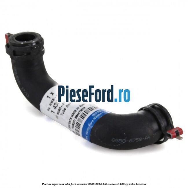 Furtun separator ulei Ford Mondeo 2008-2014 2.0 EcoBoost 203 cp TNBA benzina